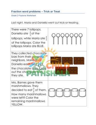 Fractions Word Problem F