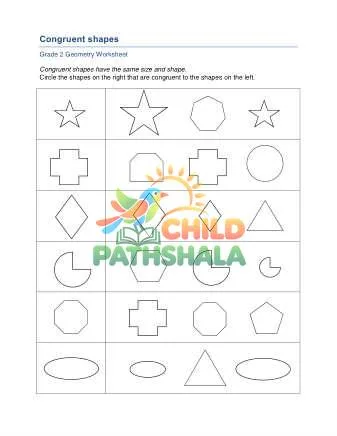 Preview of Geometry Congruent Shapes