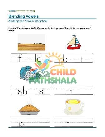 Write Blending Vowels 2