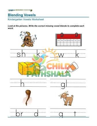 Write Blending Vowels 3