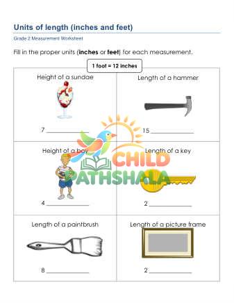 Preview of Measurement Units Of Length A