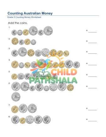 Counting Australian Money C