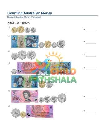 Counting Australian Money E