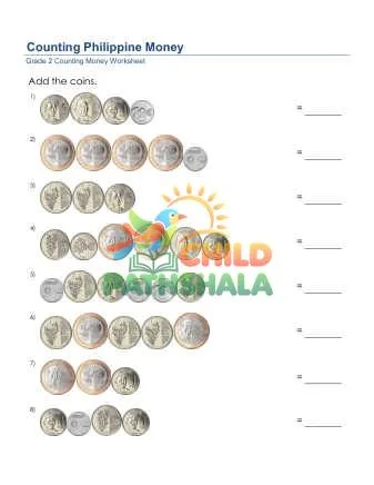Preview of Counting Filipino Peso