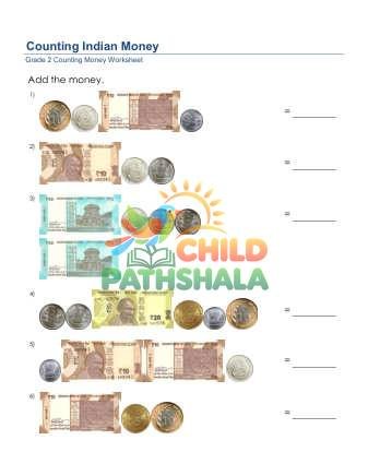 Counting Indian Rupee F