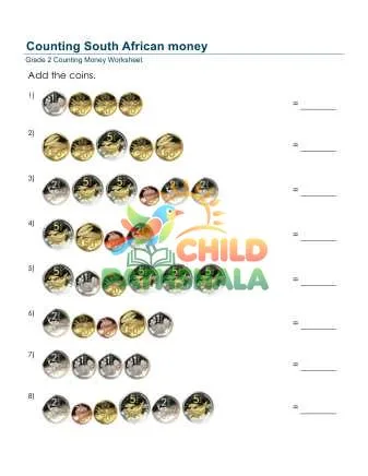 Preview of Counting South African Rand