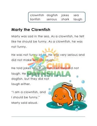 Preview of Level F Childrens Story