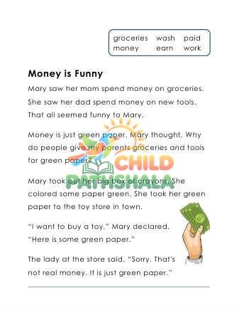 Preview of Level G Childrens Story