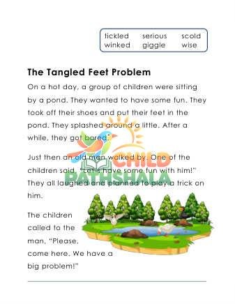 Preview of Level I Childrens Story