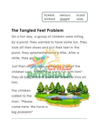 Preview of Level I Childrens Story