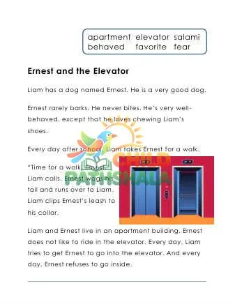 Preview of Level J2 Childrens Story
