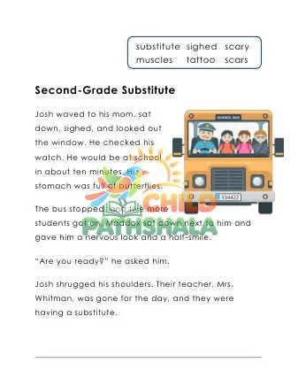 Preview of Level K1 Childrens Story