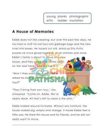 Preview of Level N1 Childrens Story