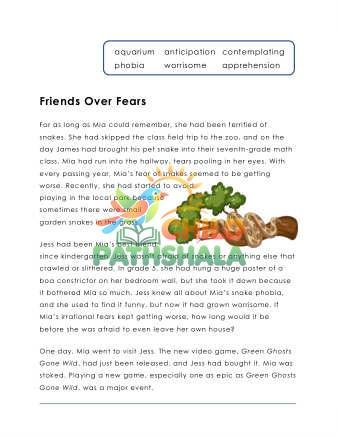 Preview of Level Y Childrens Story