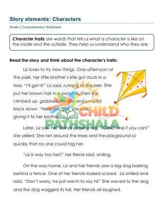Preview of Character Traits Hls