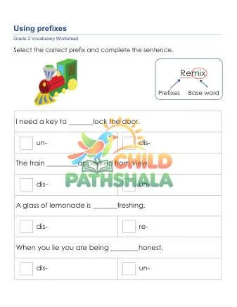 Preview of Identify Prefixes