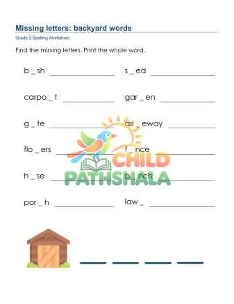 Preview of Missing Letters