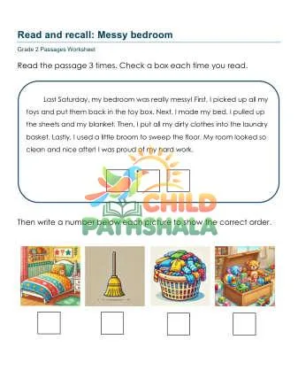 Preview of Passages Read Recall