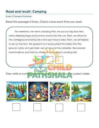Preview of Passages Read Recall
