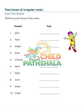 Preview of Past Tense A