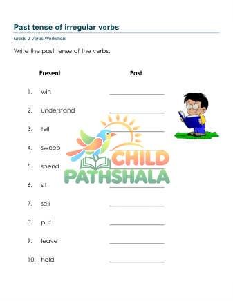 Preview of Past Tense C