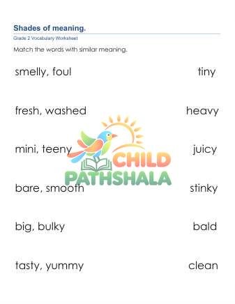 Preview of Shades Meaning 1