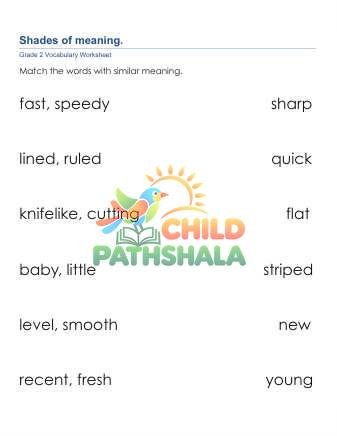 Preview of Shades Meaning 2