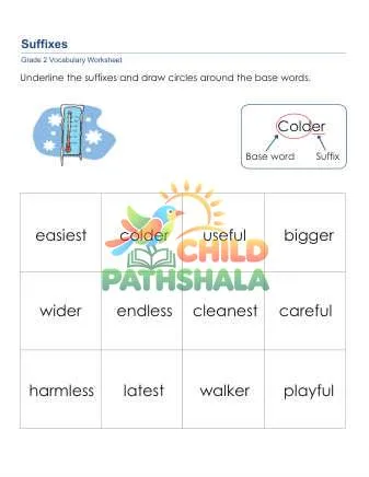 Preview of Suffixes