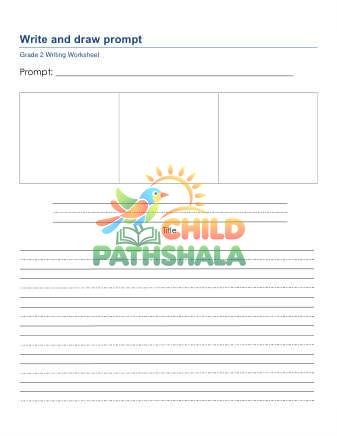 Write Draw Worksheet for Grade 2