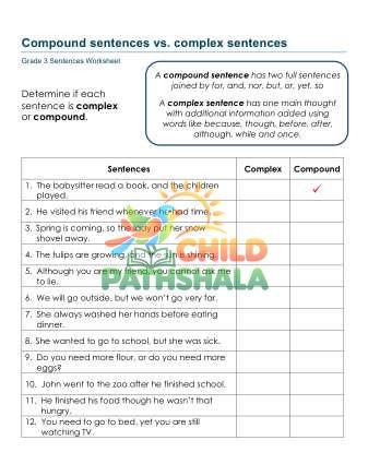Compound Complex Sentences B
