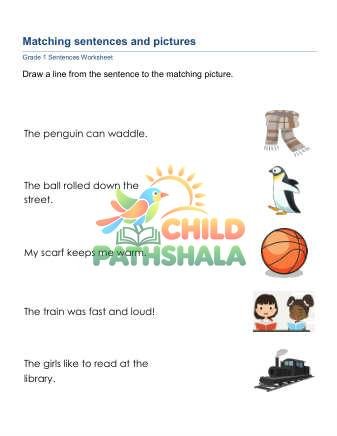 Preview of Reading Sentences A