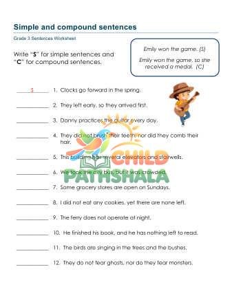 Simple Compound Sentence A