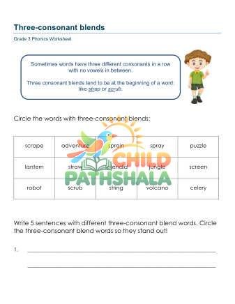 Preview of Consonant Blends