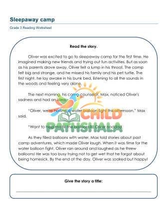 Preview of Comprehension Practice