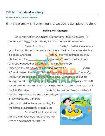 Preview of Grammar Story B