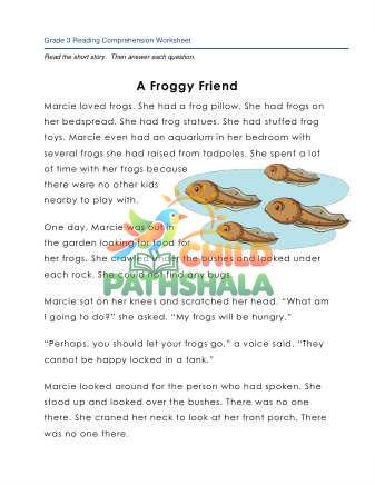 Preview of Story A Froggy Friend