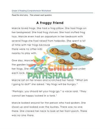 Preview of Story A Froggy Friend