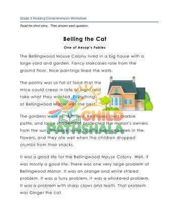 Preview of Story Belling The Cat