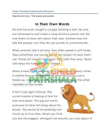 Preview of Story In Their Own Words