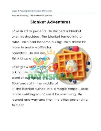 Preview of Story Blanket Adventures