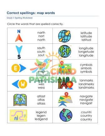 Preview of Correct Spelling Word Iyp