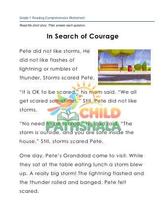 Preview of Story In Search Of Courage
