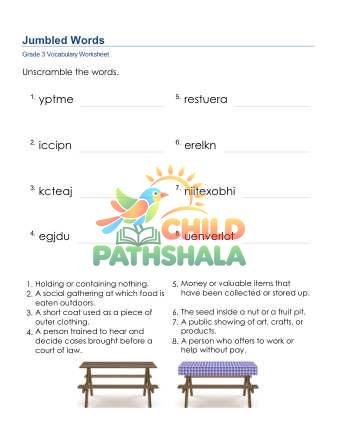 Preview of Jumbled Words 6