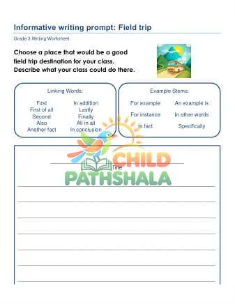 Preview of Informative Writing Prompts Aek