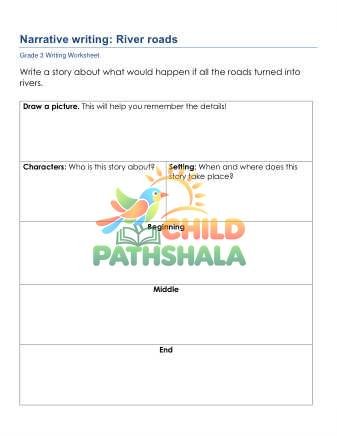 Preview of Narrative Writing Practice Jtn