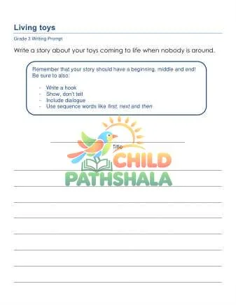 Preview of Narrative Writing Prompt Uaf