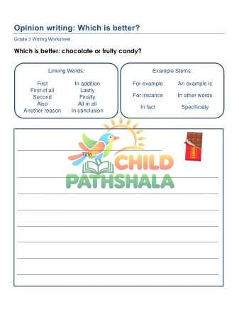 Preview of Opinion Writing Prompts