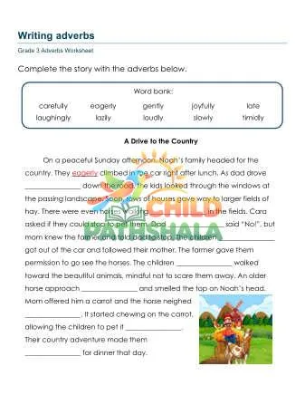 Preview of Writing Adverbs