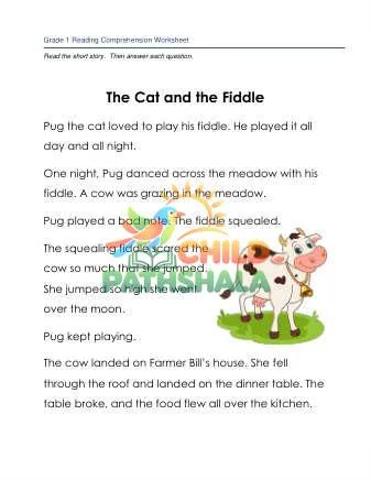 Preview of Story The Cat And The Fiddle