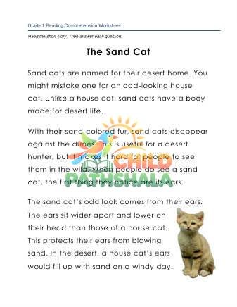 Preview of Story The Sand Cat